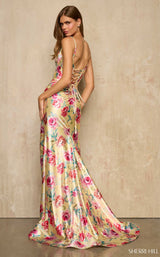 Sherri Hill 57938 Yellow Multi
