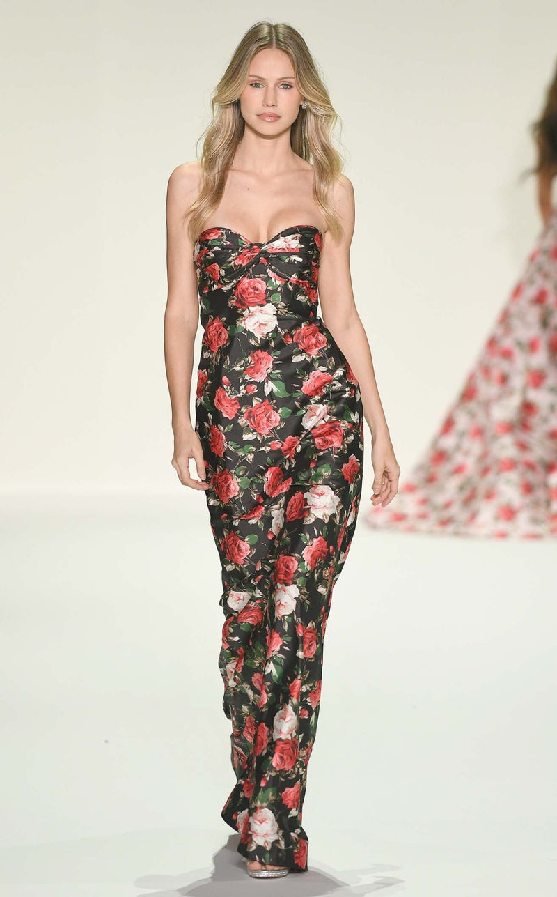 Sherri Hill 57962 Black Print