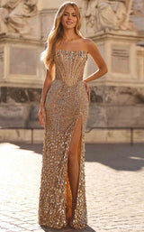Sherri Hill 57963 Gold