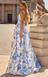 Sherri Hill 57965 Ivory-Blue-Print