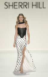 Sherri Hill 57987 Black/Ivory