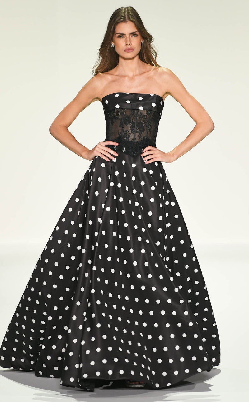 Sherri Hill 57988 Black/Ivory
