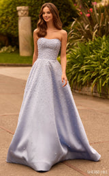 Sherri Hill 58012 Periwinkle/Silver