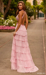 Sherri Hill 58015 Pink/Silver