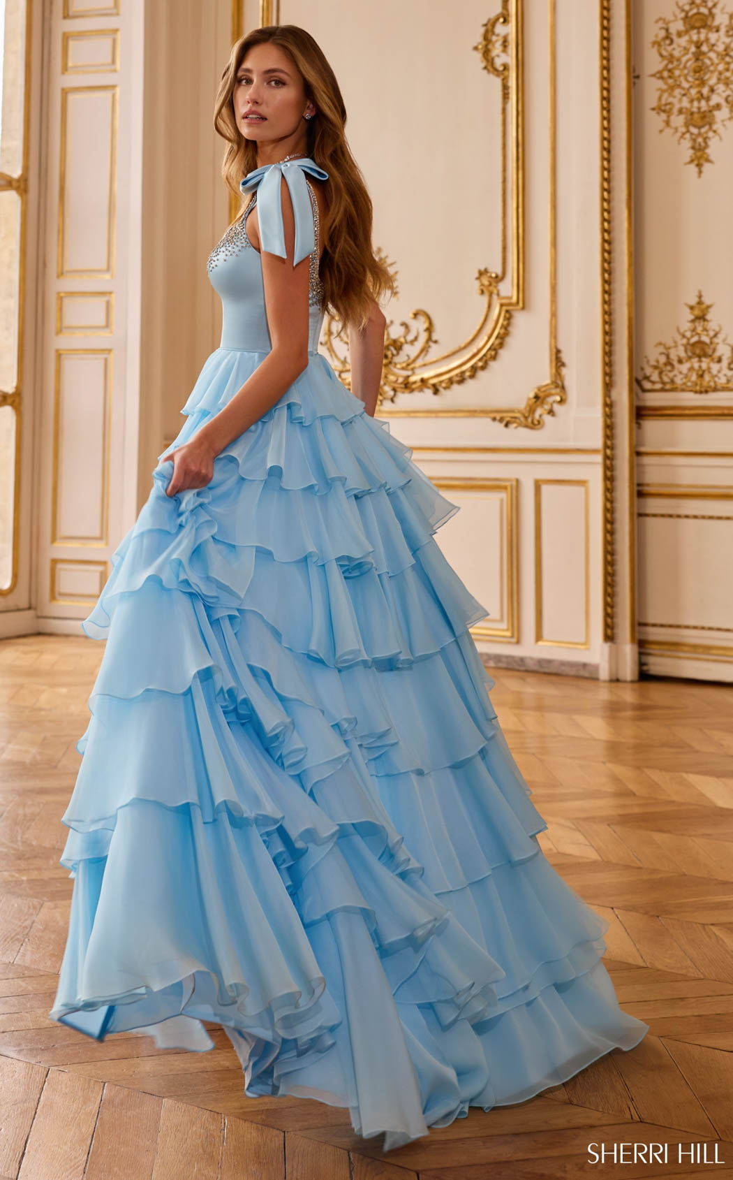 Sherri Hill 58041 Light-Blue