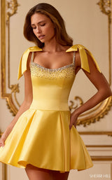 Sherri Hill 58066 Yellow