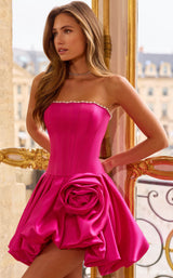 Sherri Hill 58073 Fuchsia