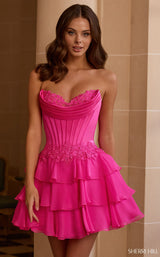 Sherri Hill 58076 Bright-Fuchsia