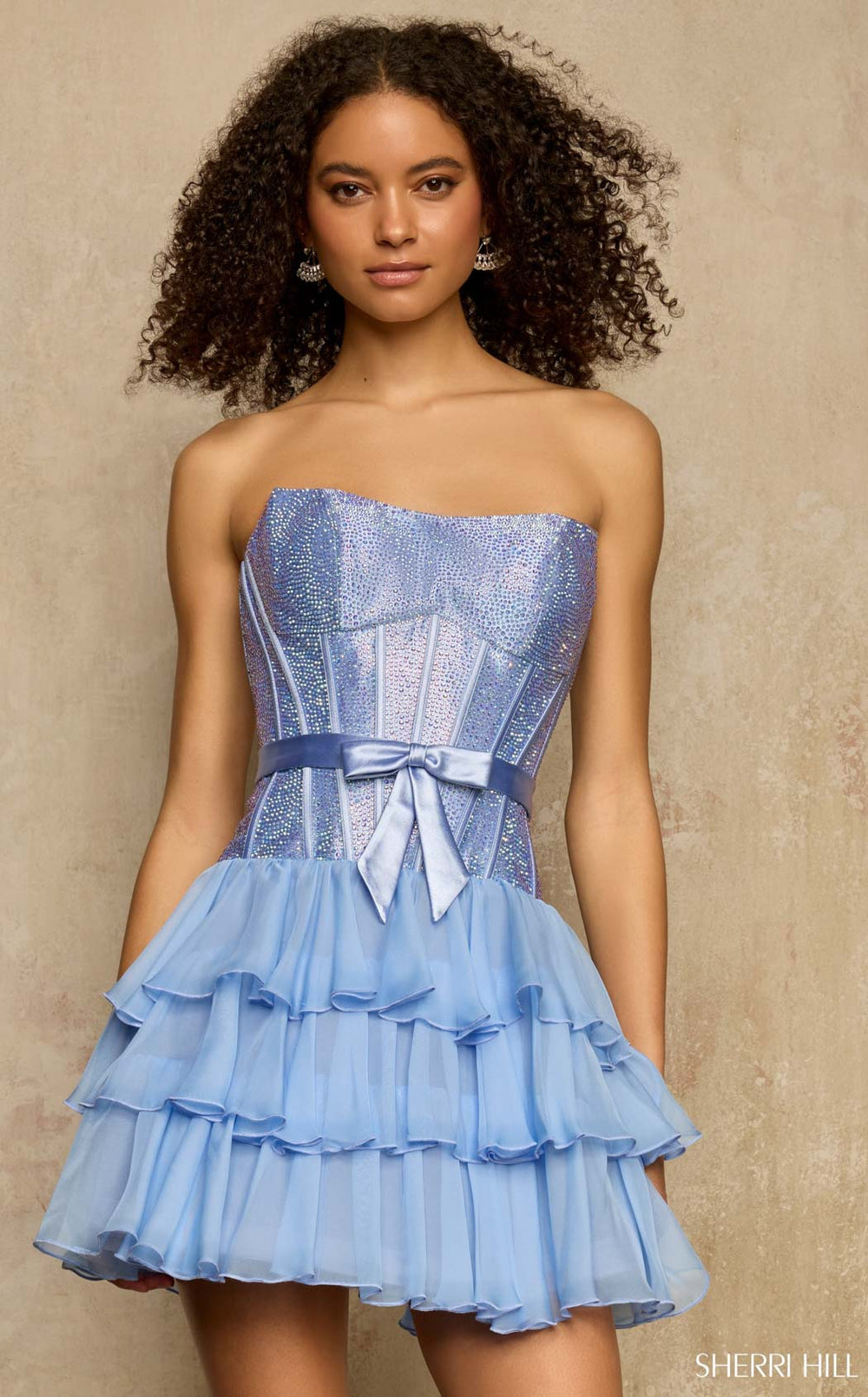 Sherri Hill 58264 Periwinkle