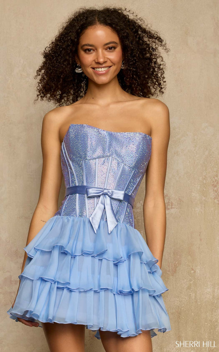 Sherri Hill 58264 Periwinkle