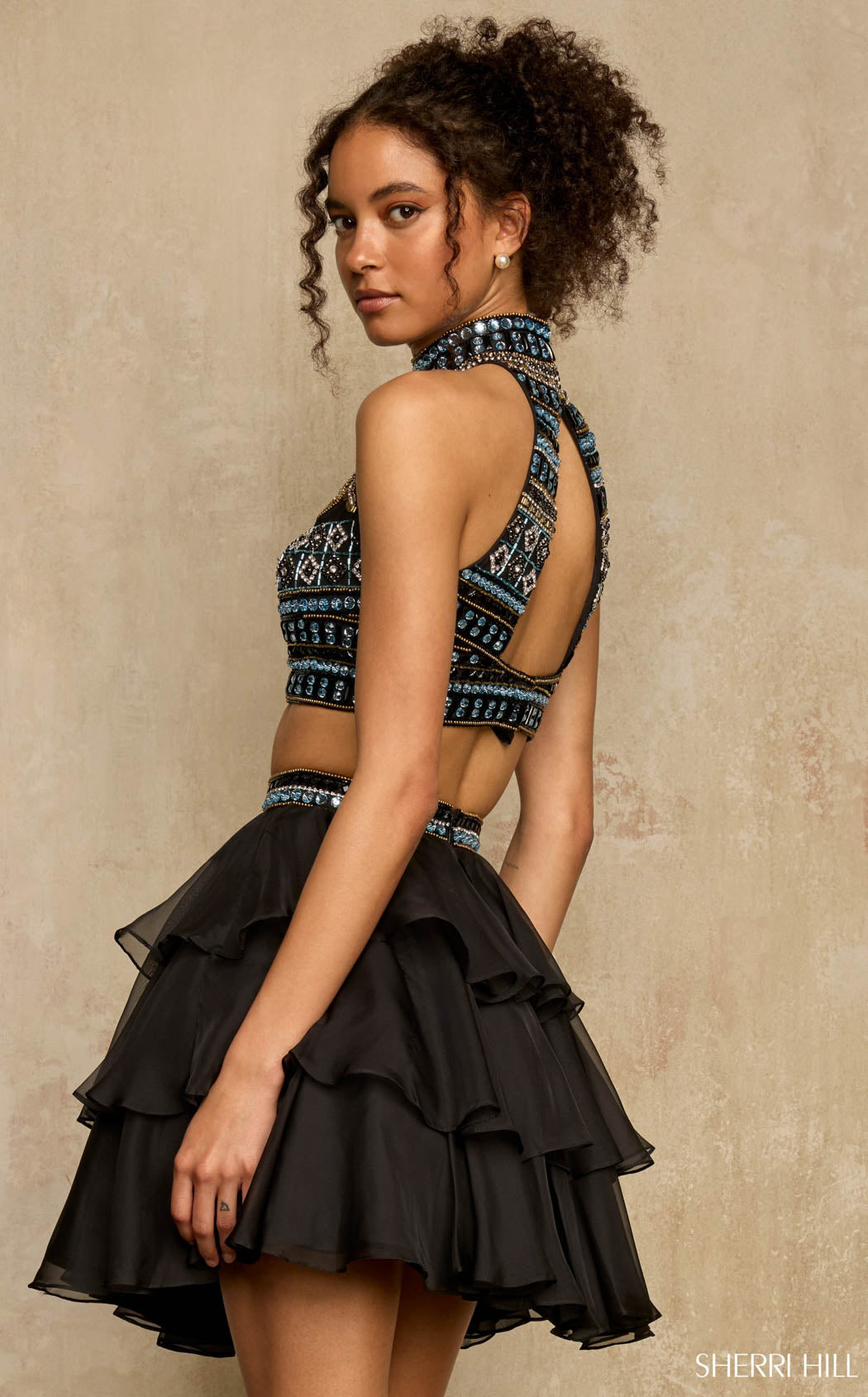 Sherri Hill 58399 Black