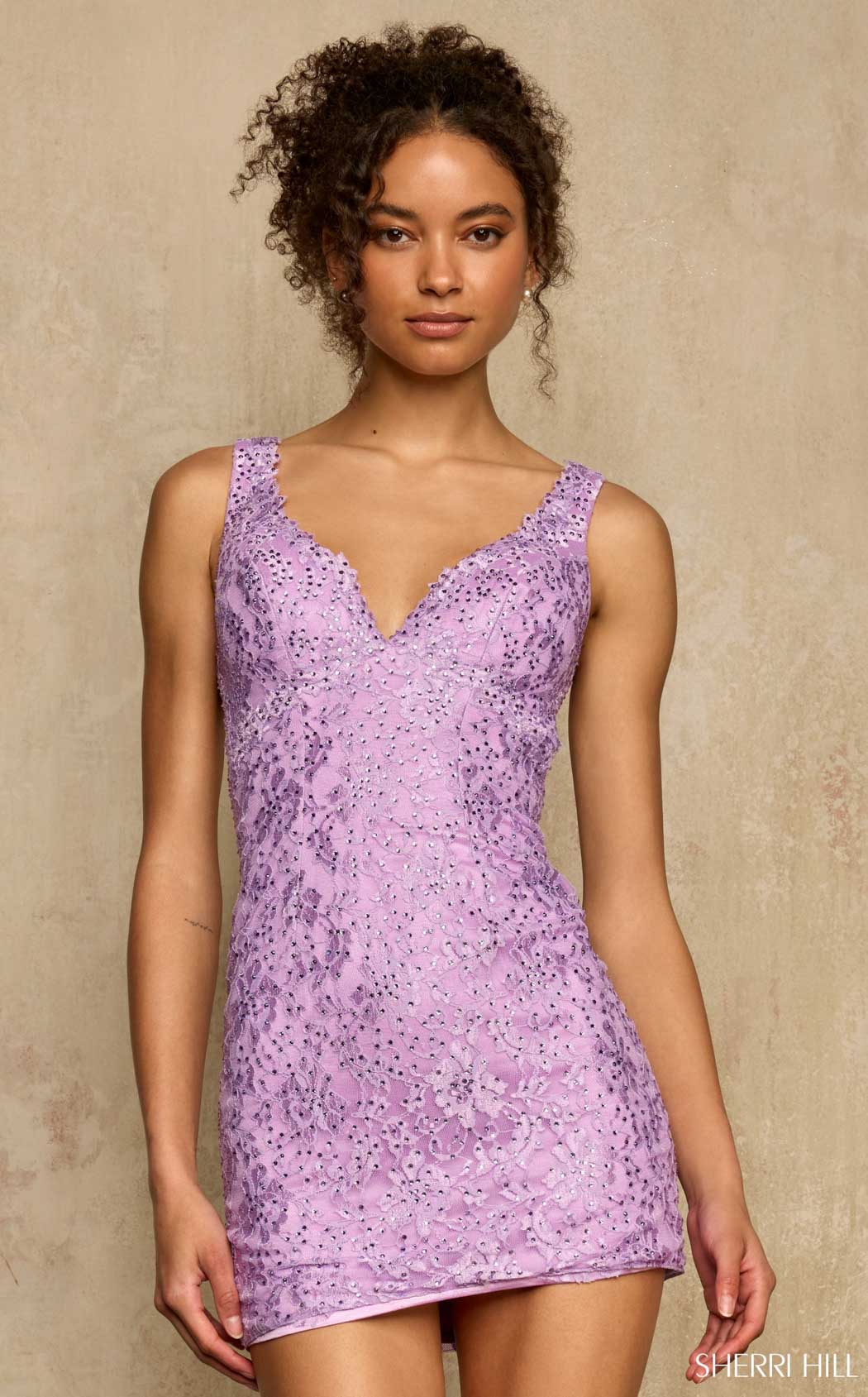 Sherri Hill 58415 Lilac