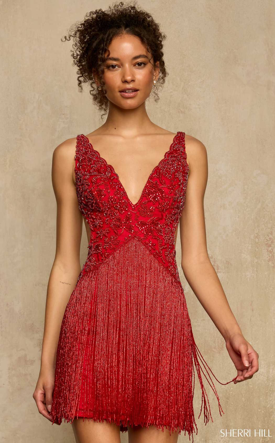 Sherri Hill 67070 Red
