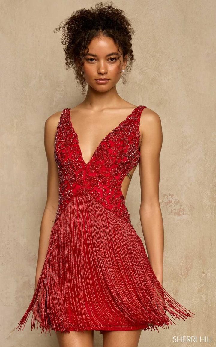 Sherri Hill 67070 Red