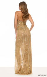 Sherri Hill 67132 Nude/Gold