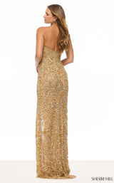 Sherri Hill 67134 Nude/Gold