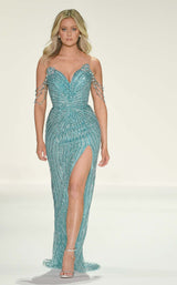 Sherri Hill 67161 Aqua