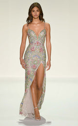Sherri Hill 67192 Blush/Rose/Ab/Silver/Lilac/Peri/Yellow/Orange/Peridot/Lt Rose