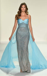 Sherri Hill 67199 Light Blue Ombre/Ab/Silver