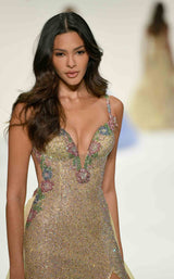Sherri Hill 67201 Light Yellow