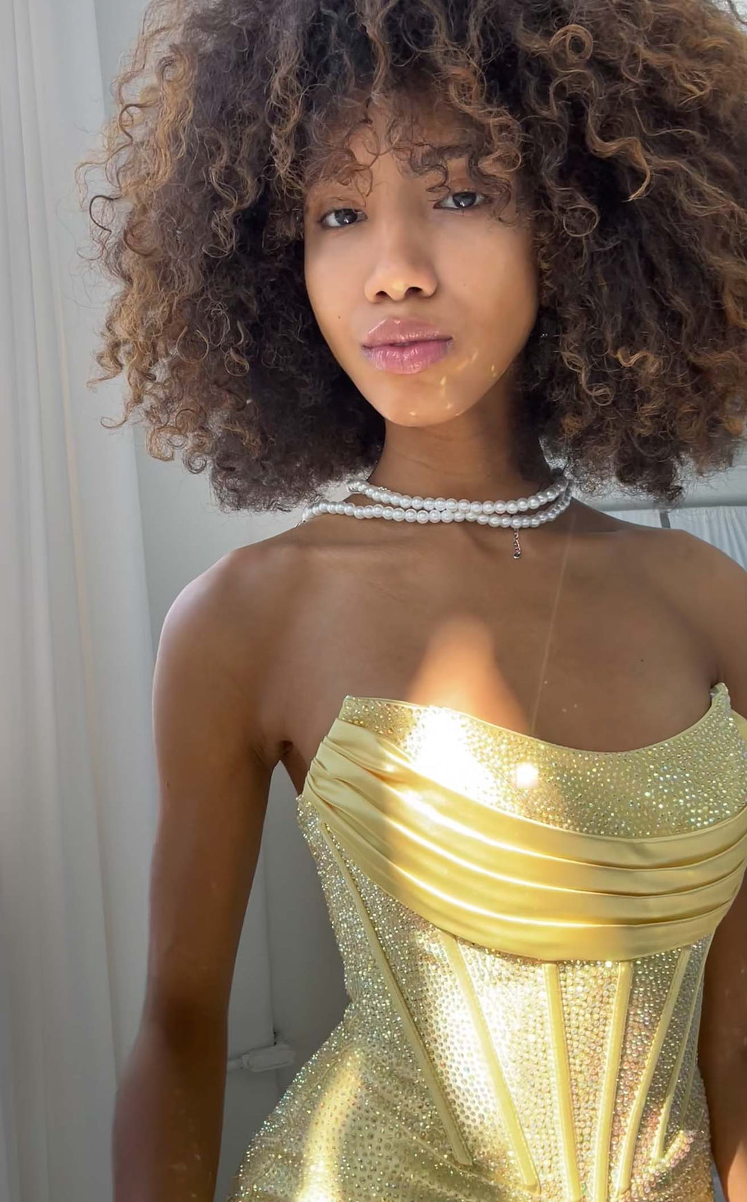 Sherri Hill 57411 Yellow