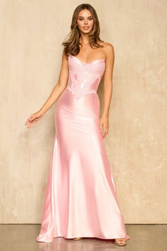 Sherri Hill 58077-Pink