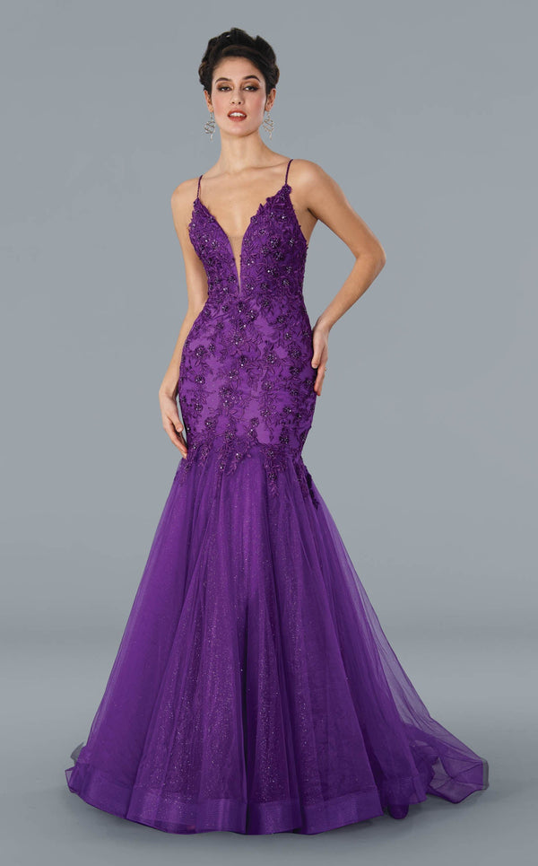 Details 202+ beautiful purple evening gowns latest