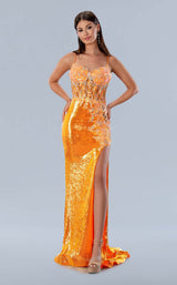 Stella Couture 24176 Orange
