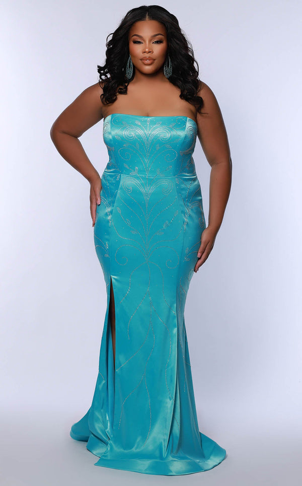 Sydneys Closet JK2509 Aqua