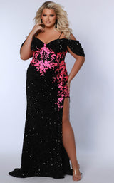 Sydneys Closet JK2511 Pink/Black