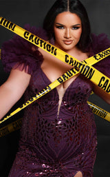 Sydneys Closet JK2517 Plum