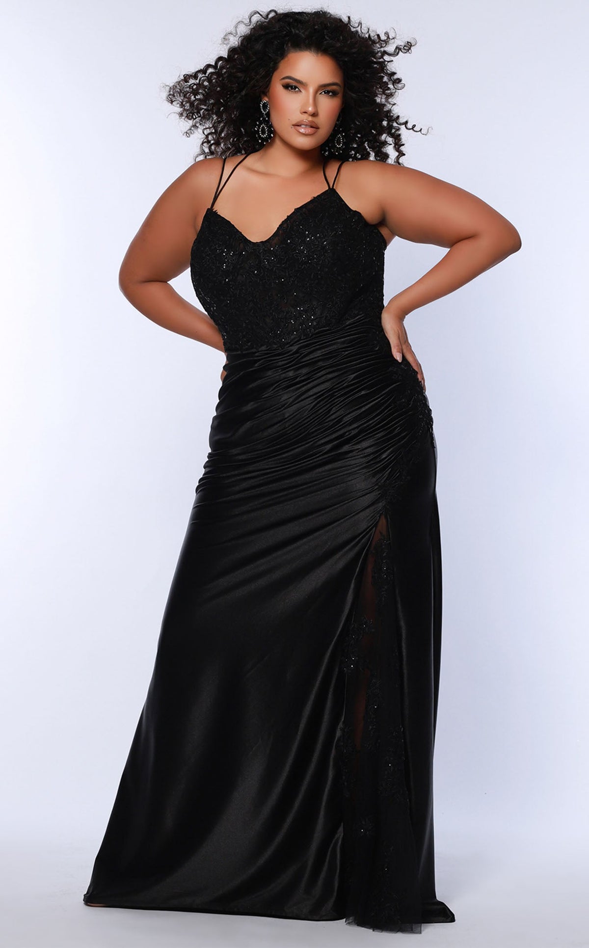 Sydneys Closet SC7406 Dress | NewYorkDress.com