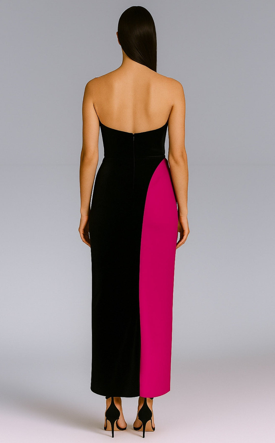 Tarik Ediz 98791 Black/Fuchsia
