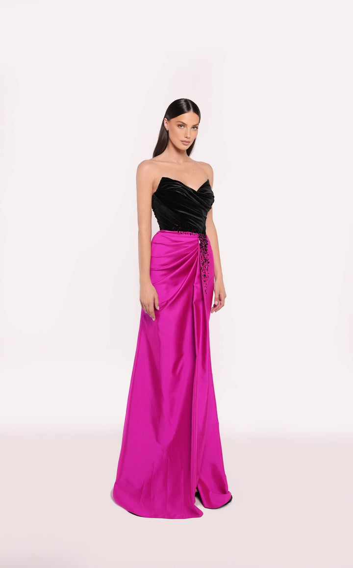 Tarik Ediz 98793 Black/Fuchsia