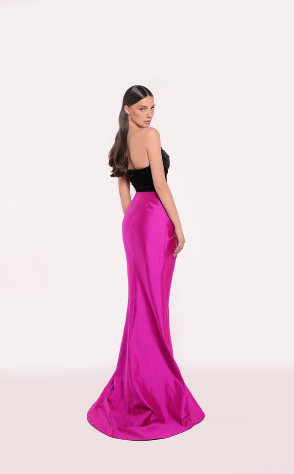 Tarik Ediz 98793 Black/Fuchsia