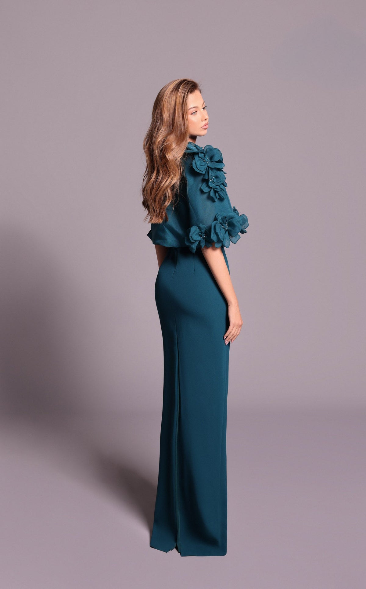 green emerald velvet dress Plus Size Evening Dresses for Women African Luxury Sequin Gown Elegant –  Mega Mart Center main image 1