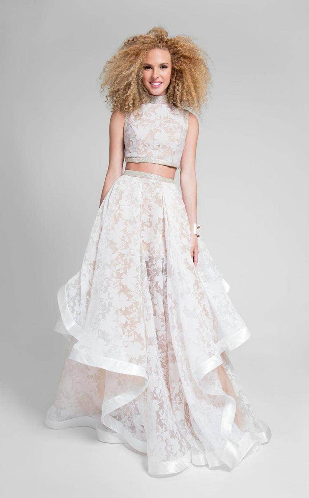 Terani 1711P2713 Ivory/Nude