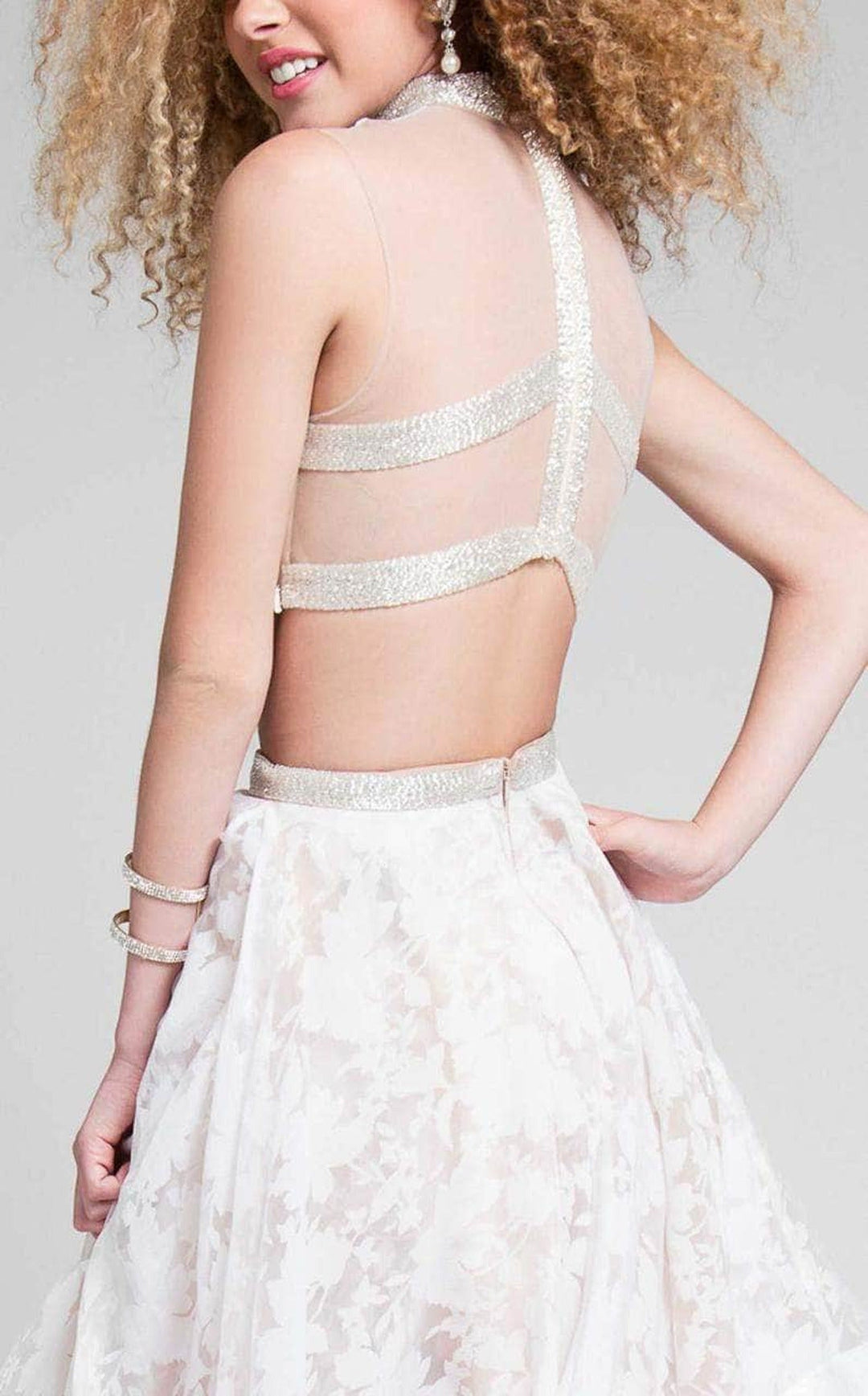 Terani 1711P2713 Ivory/Nude