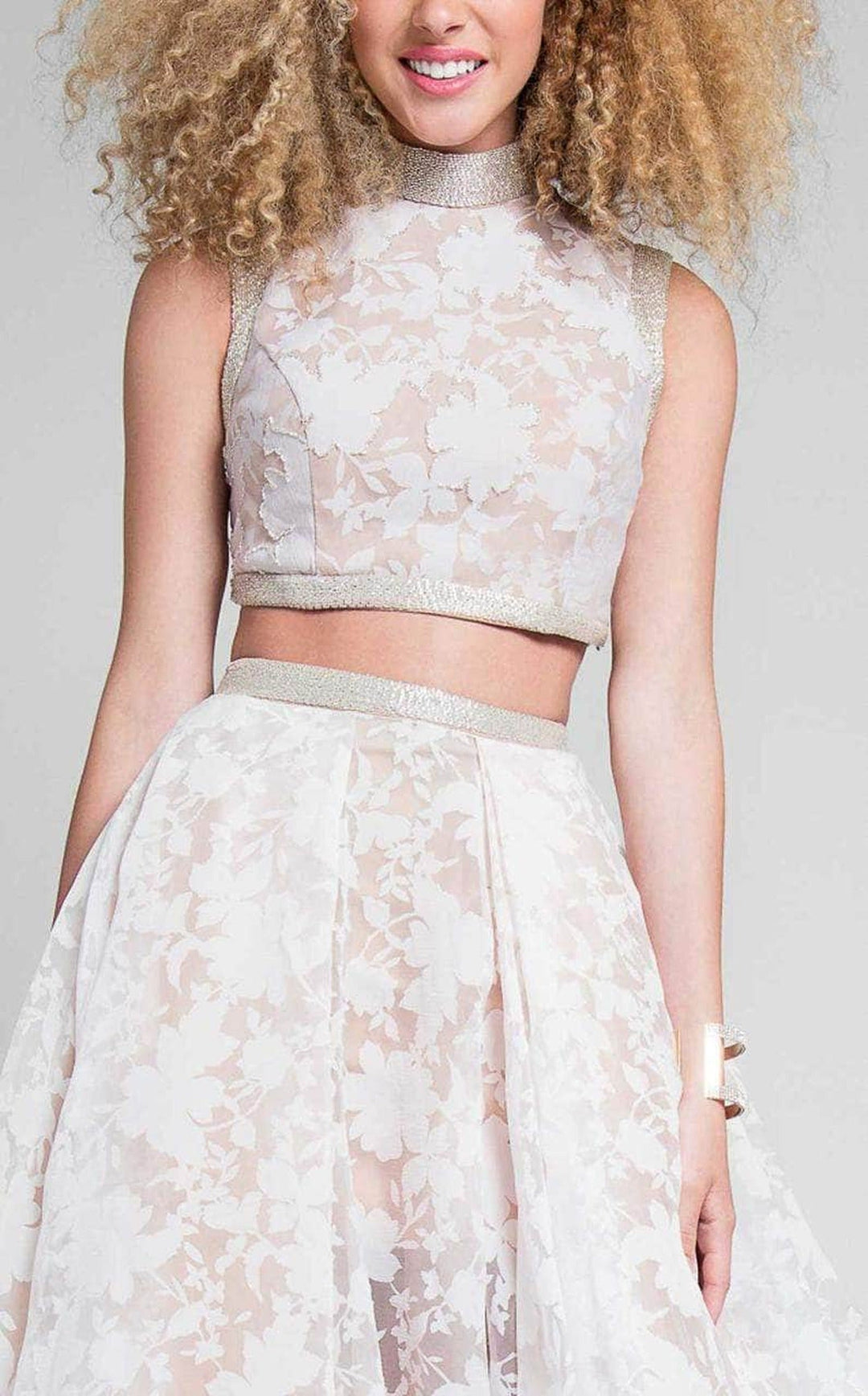 Terani 1711P2713 Ivory/Nude