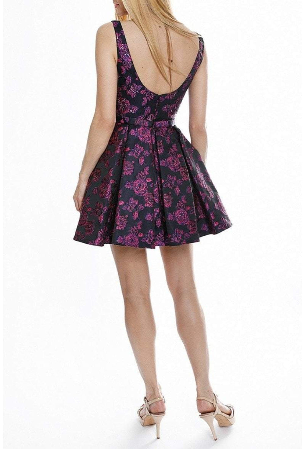 Terani 1822H7838 Fuchsia/Black