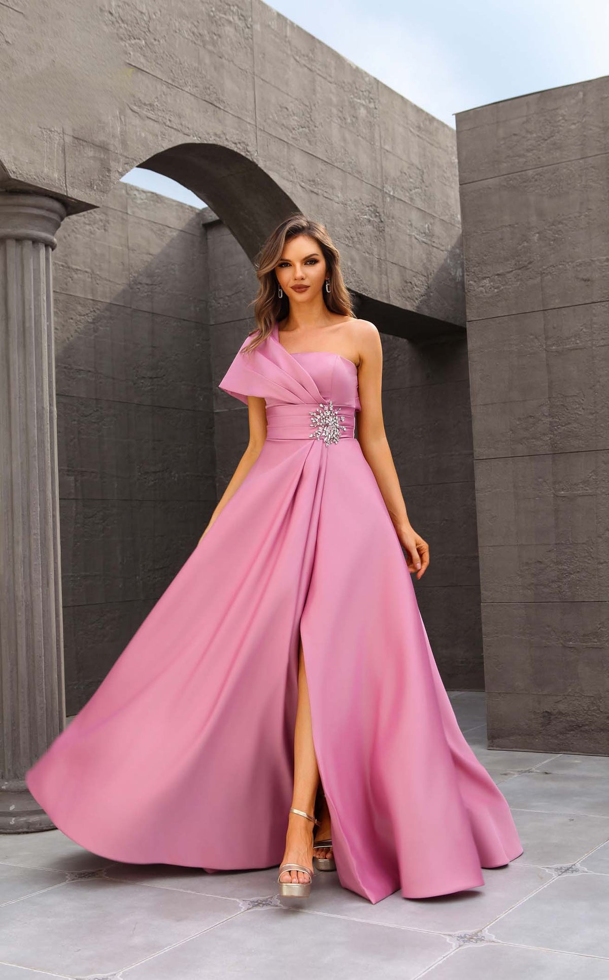 Pink Terani Evening Dresses Terani 251M4441 Dress