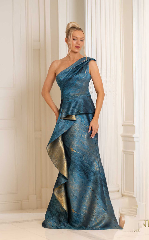 Terani 252E5159 Teal/Gold