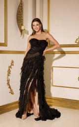 Terani 252E5537 Black-Nude