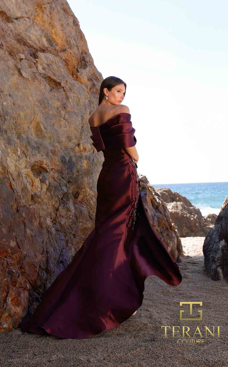 Terani 252M5324 Wine Mauve