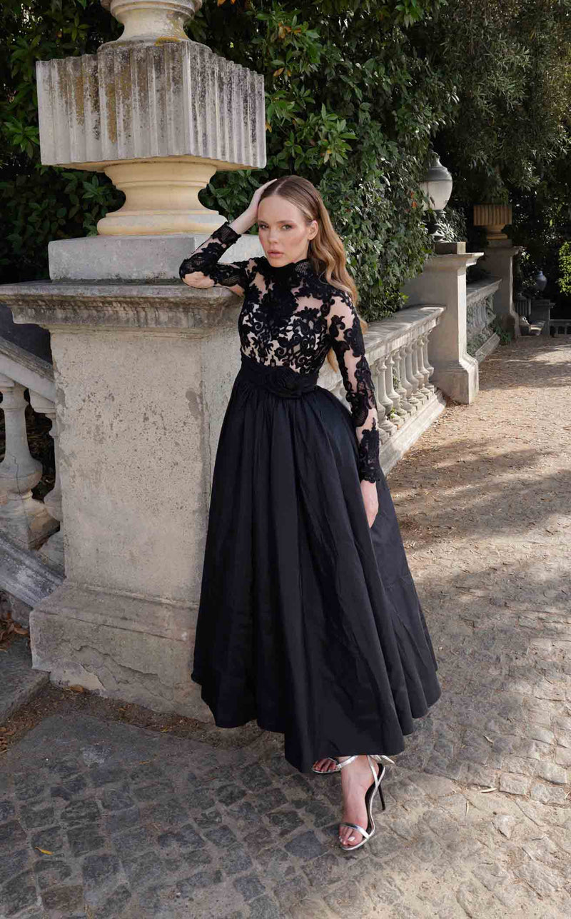 Terani 261C6516 Black-Nude