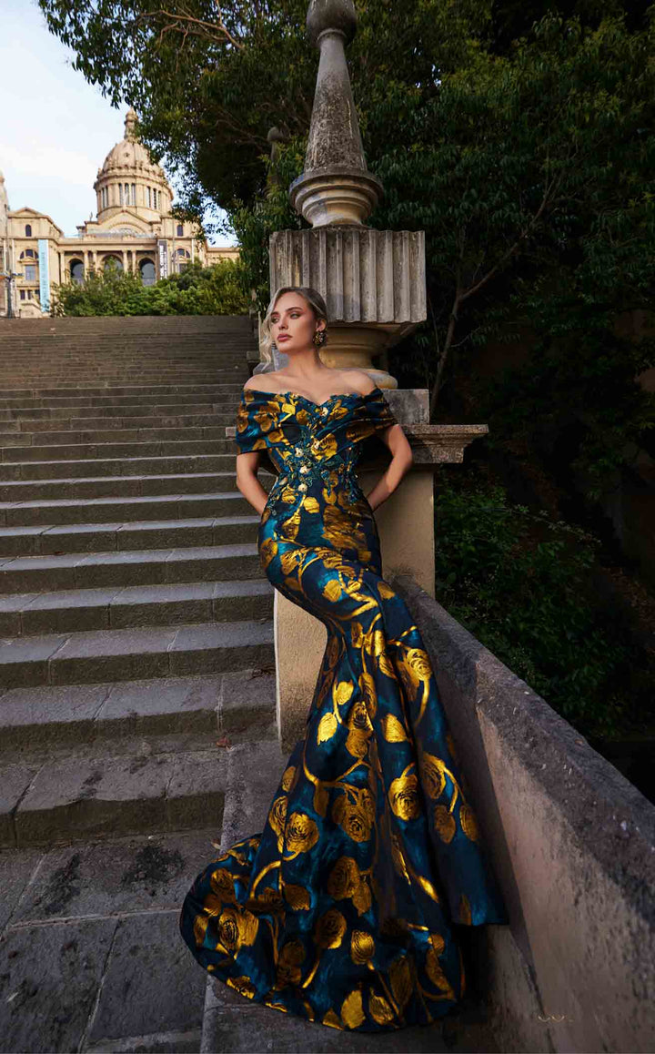 Terani 261E6273 Teal/Gold
