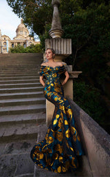 Terani 261E6273 Teal/Gold