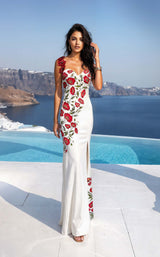 Terani 261GL6636 Ivory Multi