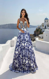 Terani 261P6086 Blue White