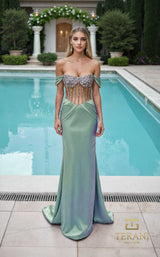 Terani 261P6116 Pistachio/Nude